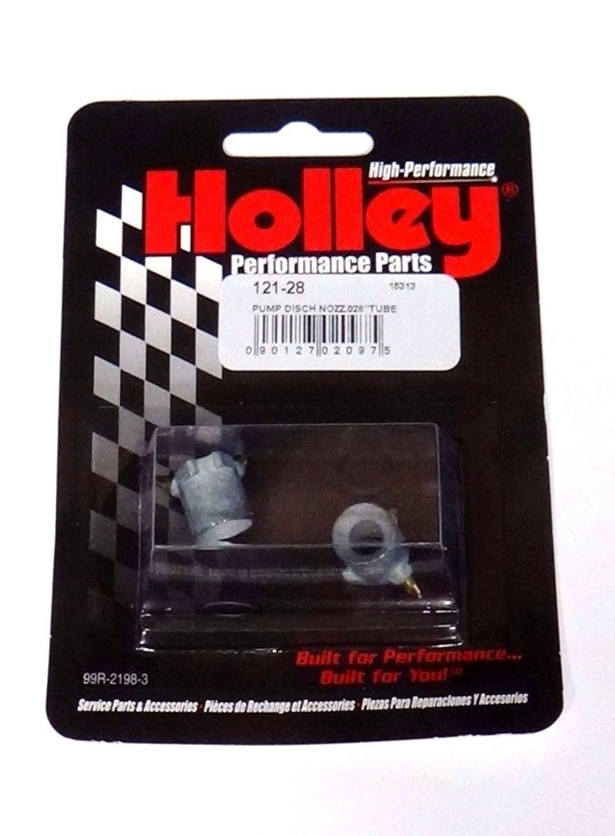 Holley 121-28 - .028" Tube Style Accelerator Pump Nozzles with Gaskets