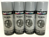 Duplicolor HWP101 - 4 Pack Wheel Coating Spray Paint Silver - 12 oz