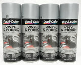 Duplicolor HVP103 - 4 Pack Vinyl & Fabric Spray Paint Silver - 11 oz