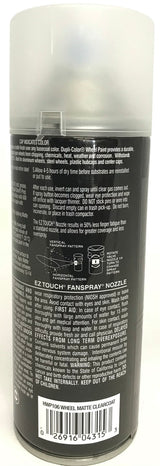 Duplicolor HWP106 Wheel Coating Spray Paint Matte Clear - 12 oz