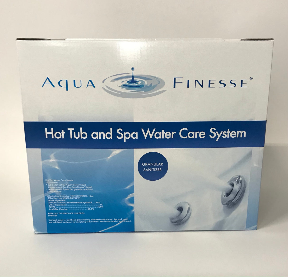 AquaFinesse All-Purpose Hot Tub and Spa Water Care System Kit - 3-5 Month Supply