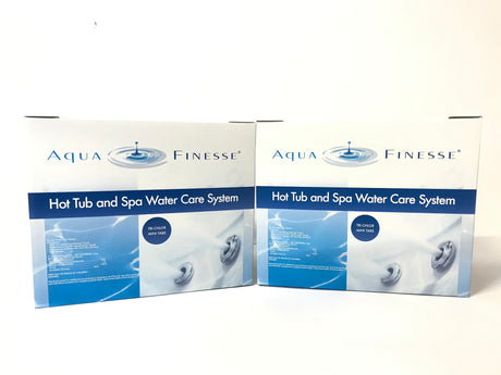 AquaFinesse Hot Tub and Spa Water Care System Trichlor Tablets - 2 PACK