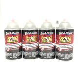 Duplicolor BCL0125-4 PACK Perfect Match Protective CLEAR Top Coat Finish - 8 oz