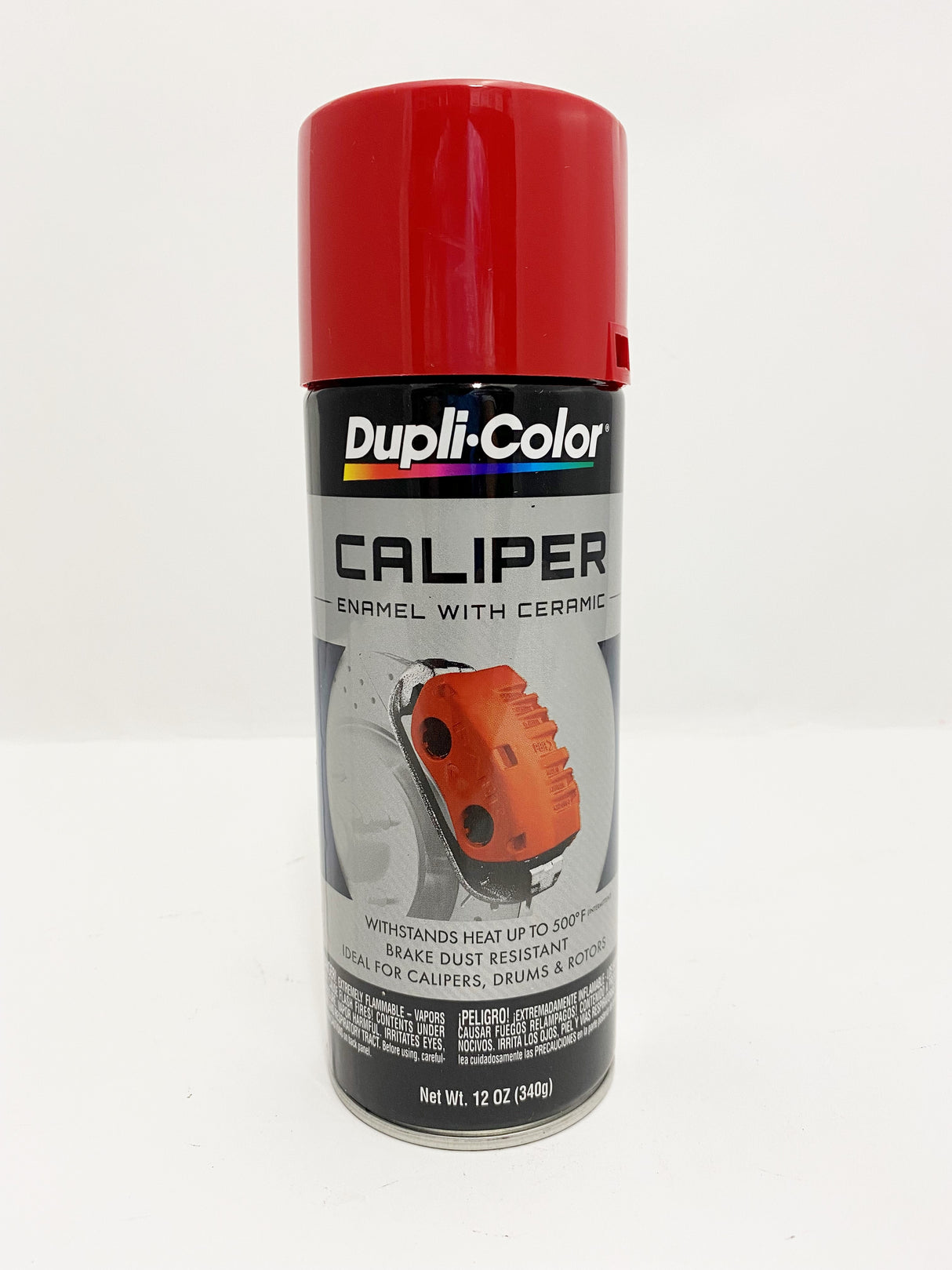 Duplicolor BCP100 Caliper Spray Paint Red with Ceramic - 12 oz