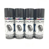 Duplicolor BCP102 - 4 Pack Caliper Spray Paint Black with Ceramic - 12 oz