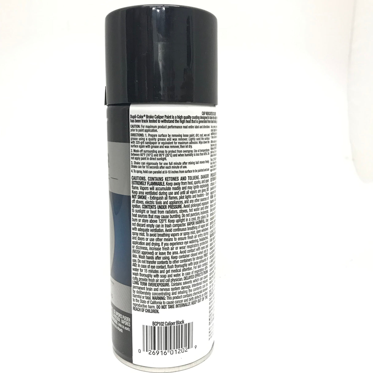 Duplicolor BCP102 - 6 Pack Caliper Spray Paint Black with Ceramic - 12 oz