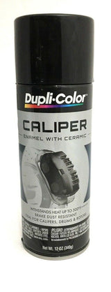 Duplicolor BCP102 Caliper Spray Paint Black with Ceramic - 12 oz