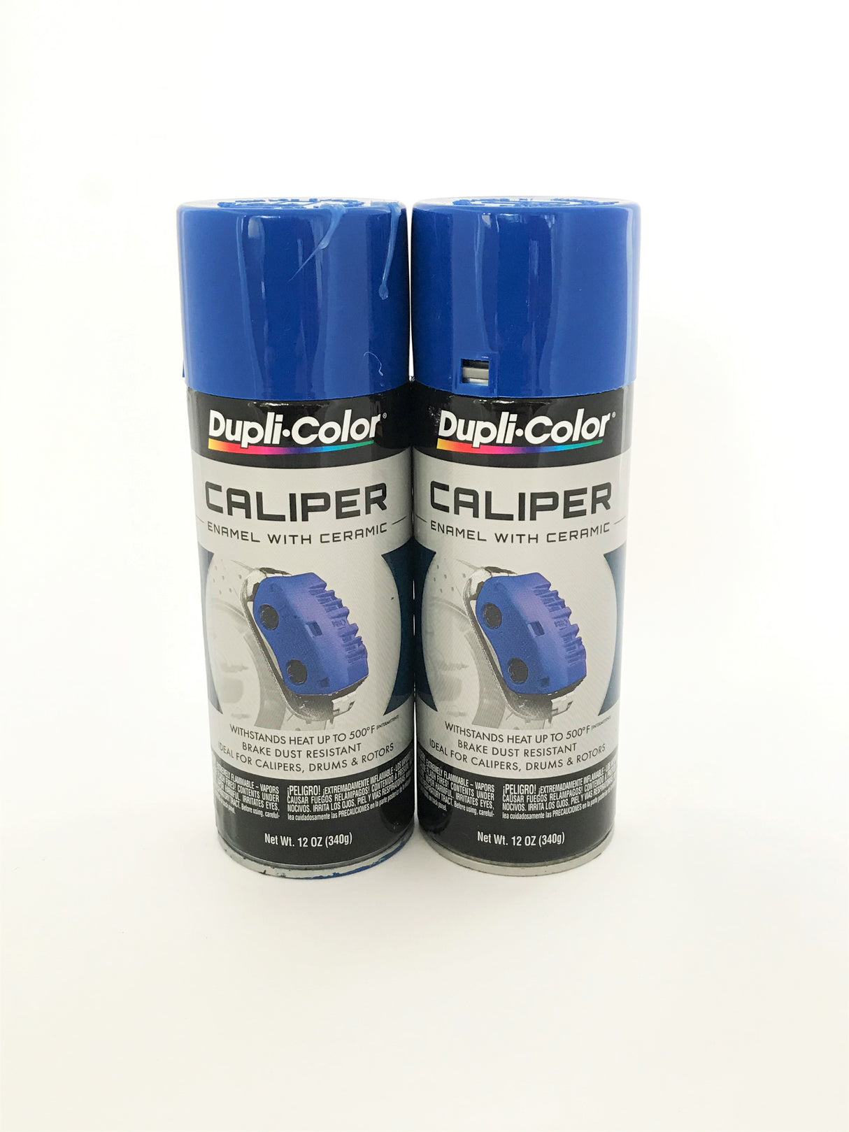 Duplicolor BCP104 - 2 Pack Caliper Spray Paint Blue with Ceramic - 12 oz