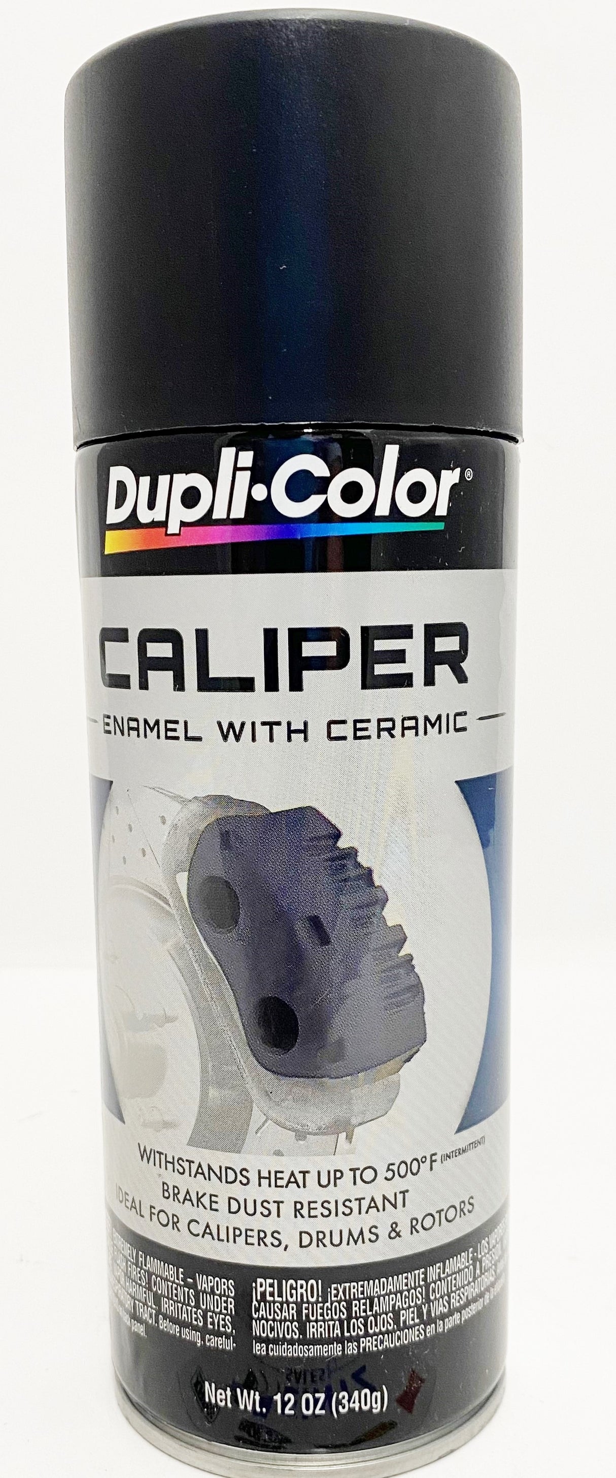 Duplicolor BCP105 Caliper Spray Paint Matte Black with Ceramic - 12 oz