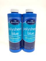 BioGuard-23721-2 PACK Polysheen Blue Highly Concentrated Water Clarifier - 2 Quarts