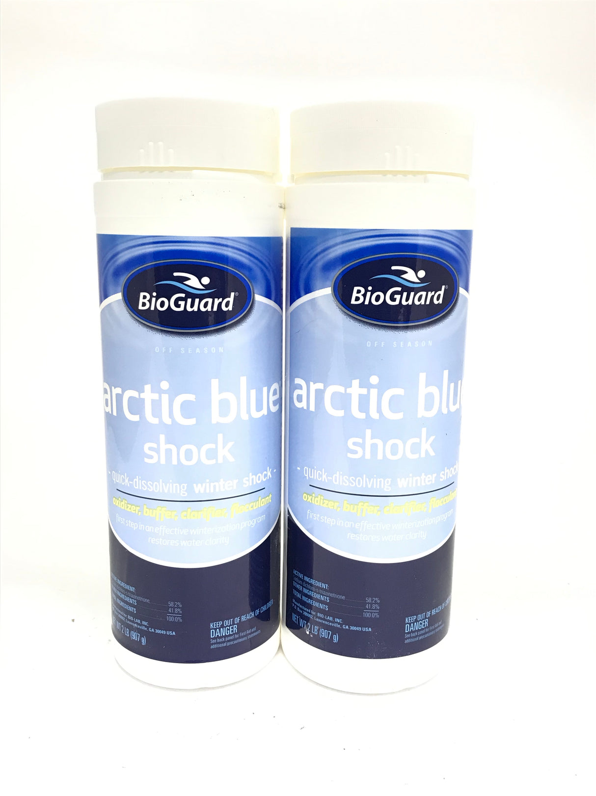 BioGuard-24298-2 PACK Arctic Blue Quick Dissolving Winter Shock - Oxidizer