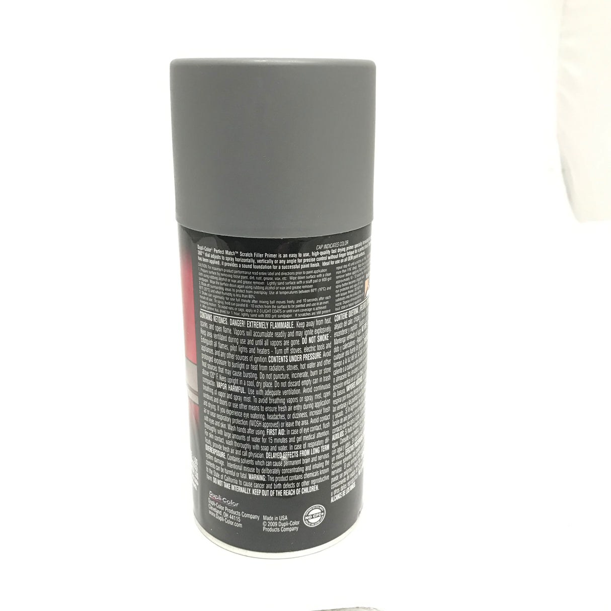 Duplicolor BPR0031-3 PACK Perfect Match SCRATCH FILLER PRIMER GRAY - 8oz