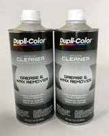 DUPLICOLOR CM541-2 PACK Premium Cleaner Series Grease and Wax Remover - 1 quart