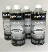 DUPLICOLOR CM541-4 PACK Premium Cleaner Series Grease and Wax Remover - 1 quart