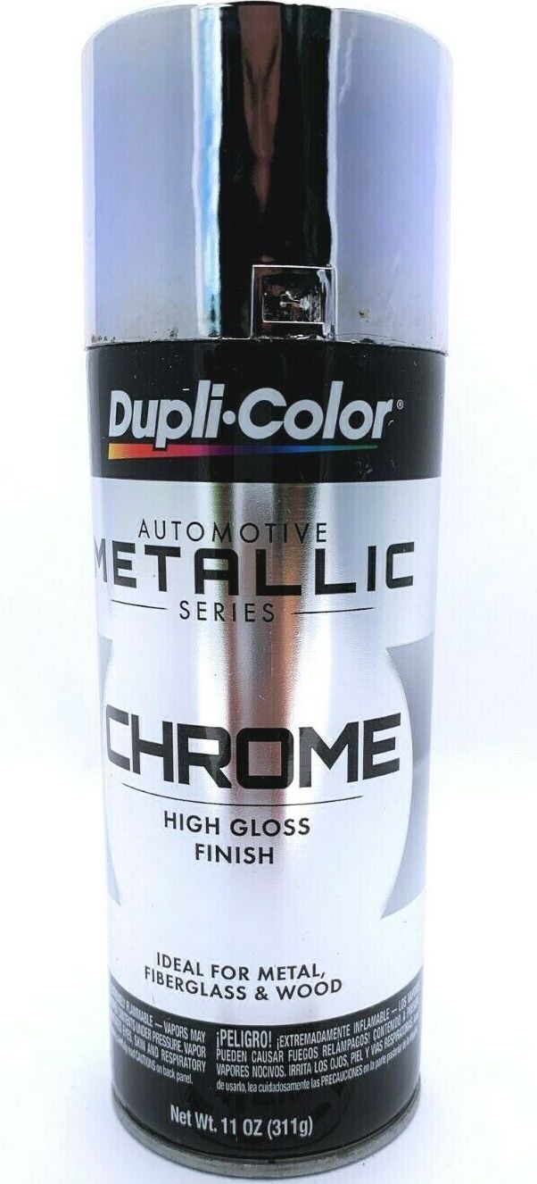 Duplicolor CS101 Automotive Metallic Chrome Coating High Gloss Finish - 11 oz Can