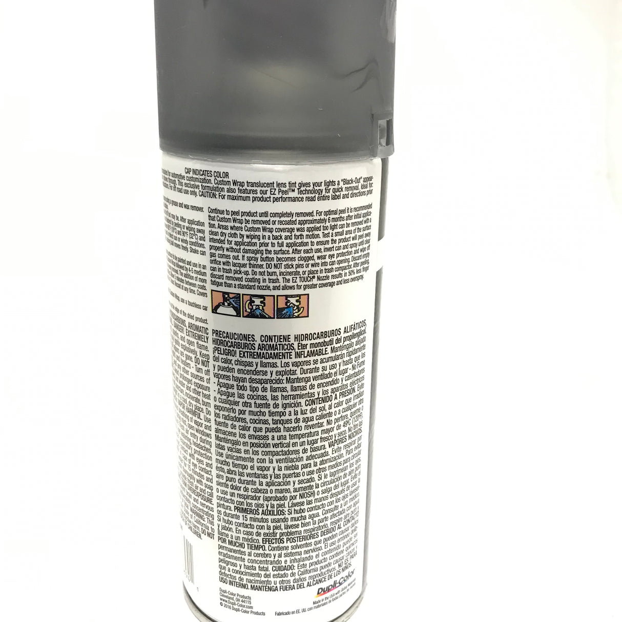 Duplicolor CWRC815 - 4 Pack Custom Wrap Removable Paint Smoke Lens Tint - 11 oz
