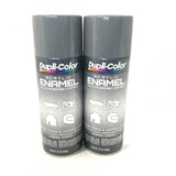 Dupli-Color DA1612 - 2 Pack Machinery Gray Acrylic Enamel Multi-Purpose Coating - 12 oz. ea.