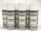 Duplicolor DAP1689-6 PACK WHITE Sandable All-Purpose Primer - 12 oz Aerosol