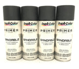 Duplicolor DAP1698-4 PACK BLACK HOT ROD Sandable All-Purpose Primer - 12 oz