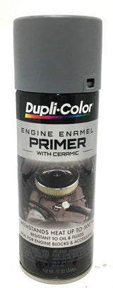 Duplicolor DE1612 Engine Enamel Paint with Ceramic Gray - 12 oz