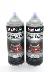 Duplicolor DE1636-2 PACK Engine Enamel with Ceramic Gloss Clear color - 12 oz Aerosol Can