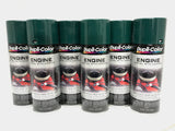 Duplicolor DE1644-6 PACK Engine Enamel Paint w/ Ceramic, Hunter Green - 12oz