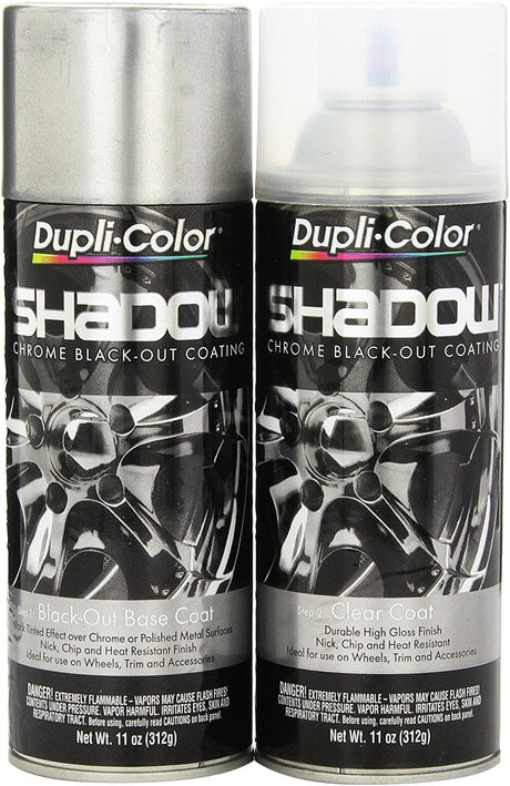 Dupli-Color SHD1000 Shadow Chrome Black-Out Coating Kit