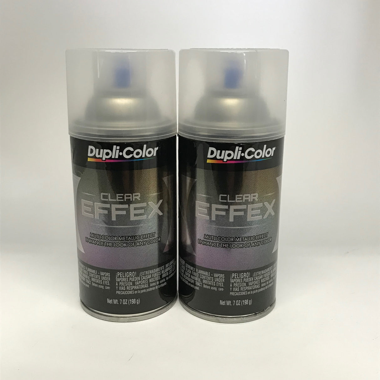 Duplicolor EFX100 - 2 Pack Clear Effex Paint, Color Changing Glitter Effect - 7oz
