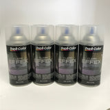 Duplicolor EFX100 - 4 Pack Clear Effex Paint, Color Changing Glitter Effect - 7oz