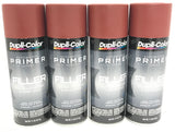 Duplicolor FP102-4 PACK Red Filler Primer - 11 oz Aerosol Can