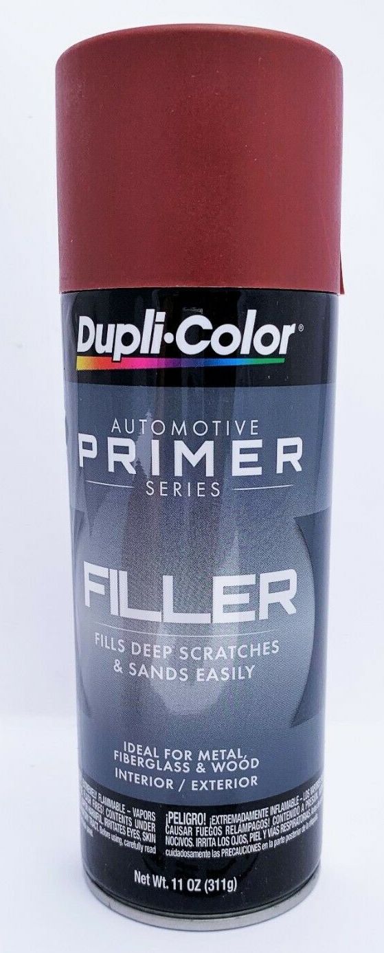 Duplicolor FP102 Red Filler Primer - 11 oz Aerosol Can