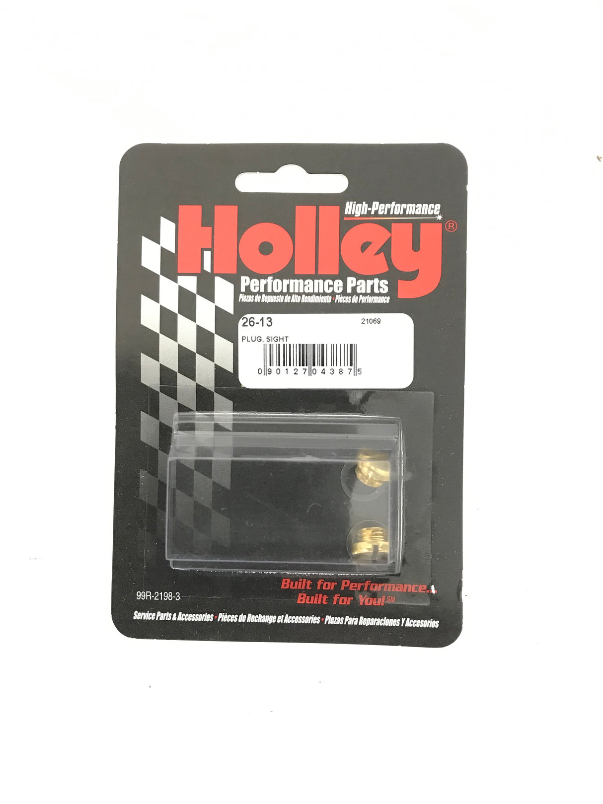 Holley 26-13 Fuel Bowl Sight Plug & Gasket Kit