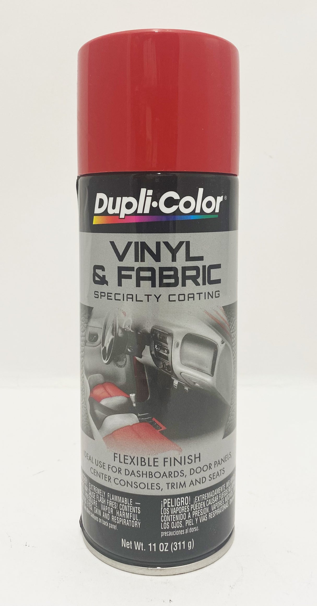 Duplicolor HVP100 Vinyl & Fabric Spray Paint Red - 11 oz