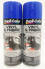 Duplicolor HVP102 - 2 Pack Vinyl & Fabric Spray Paint Blue - 11 oz