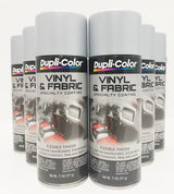 Duplicolor HVP103 - 6 Pack Vinyl & Fabric Spray Paint Silver - 11 oz