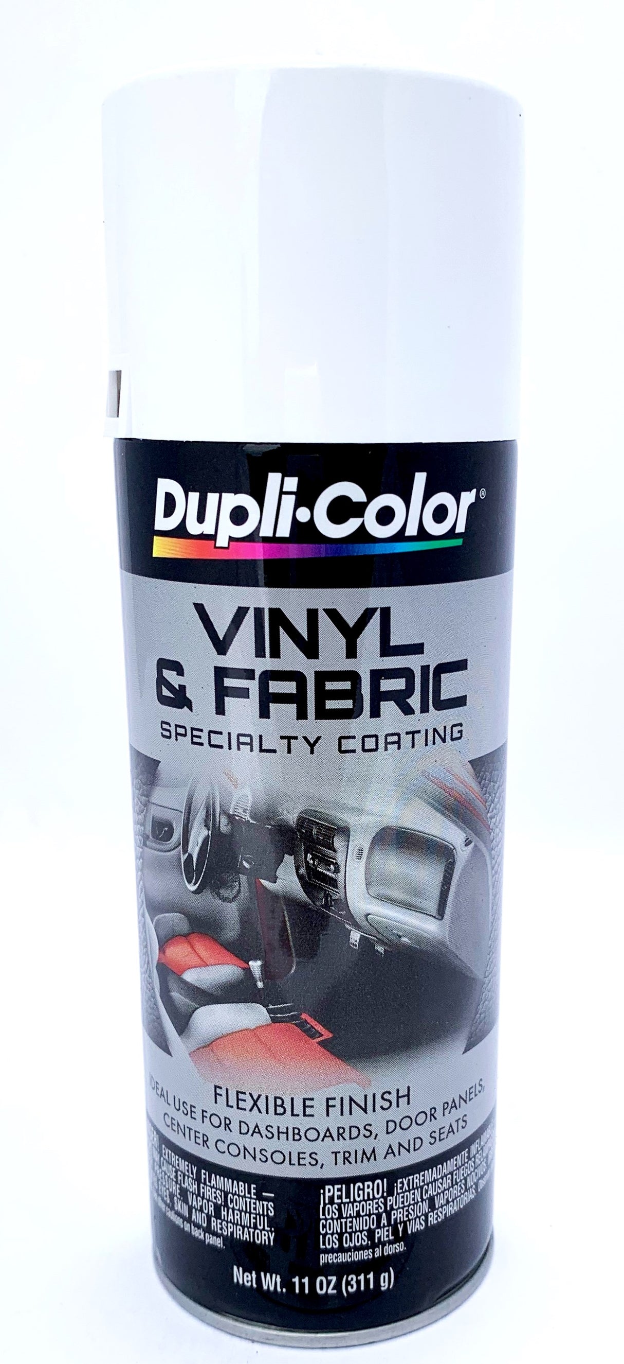 Duplicolor HVP105 Vinyl & Fabric Spray Paint White - 11 oz – Heintz Sales