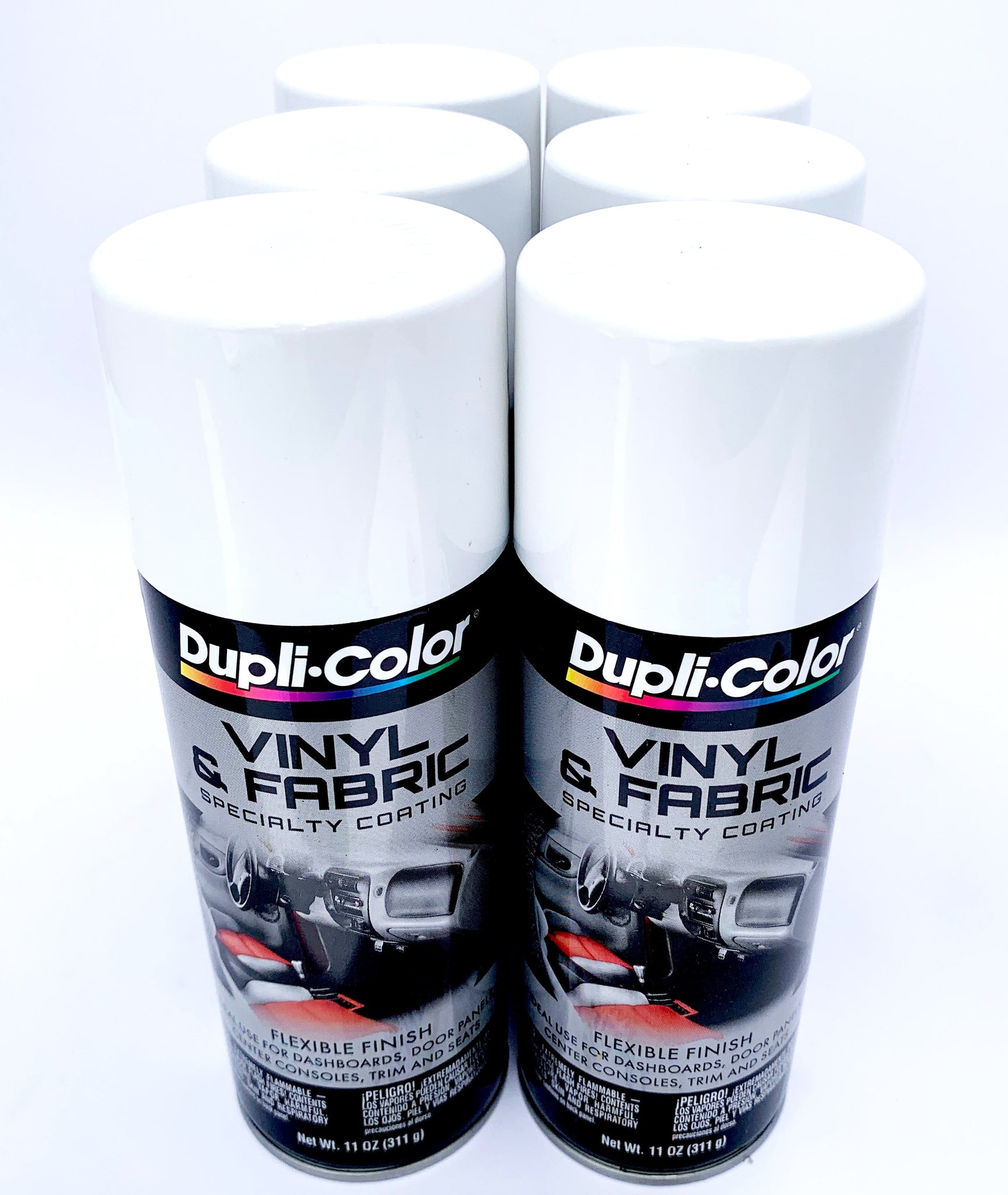 HVP105 - 6 Pack Vinyl & Spray Paint White 11 oz – Heintz Sales