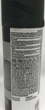Duplicolor HVP106 - 4 Pack Vinyl & Fabric Spray Paint Flat Black - 11 oz