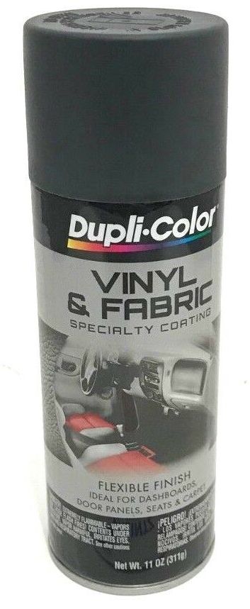 Duplicolor HVP111 Vinyl & Fabric Spray Paint Charcoal Gray - 11 oz