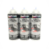 Duplicolor HVP115 - 3 Pack Vinyl & Fabric Spray Paint Gloss Clear - 11 oz