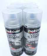 Duplicolor HVP115 - 6 Pack Vinyl & Fabric Spray Paint Gloss Clear - 11 oz