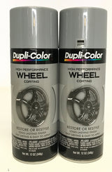 Duplicolor HWP101 - 2 Pack Wheel Coating Spray Paint Silver - 12 oz