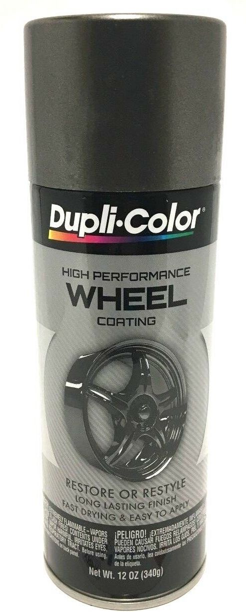 Duplicolor HWP102 Wheel Coating Spray Paint Graphite - 12 oz