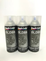Duplicolor HWP103 - 3 Pack Wheel Coating Spray Paint Gloss Clear Coat - 12 oz