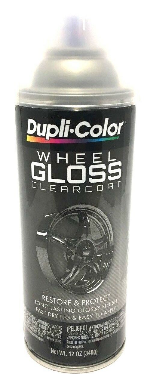 Duplicolor HWP103 Wheel Coating Spray Paint Gloss Clear Coat - 12 oz