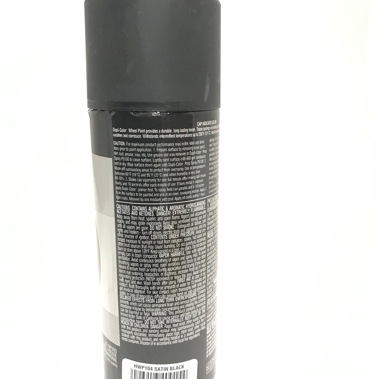 Duplicolor HWP104 - 3 Pack Wheel Coating Spray Paint Satin Black - 12 –  Heintz Sales