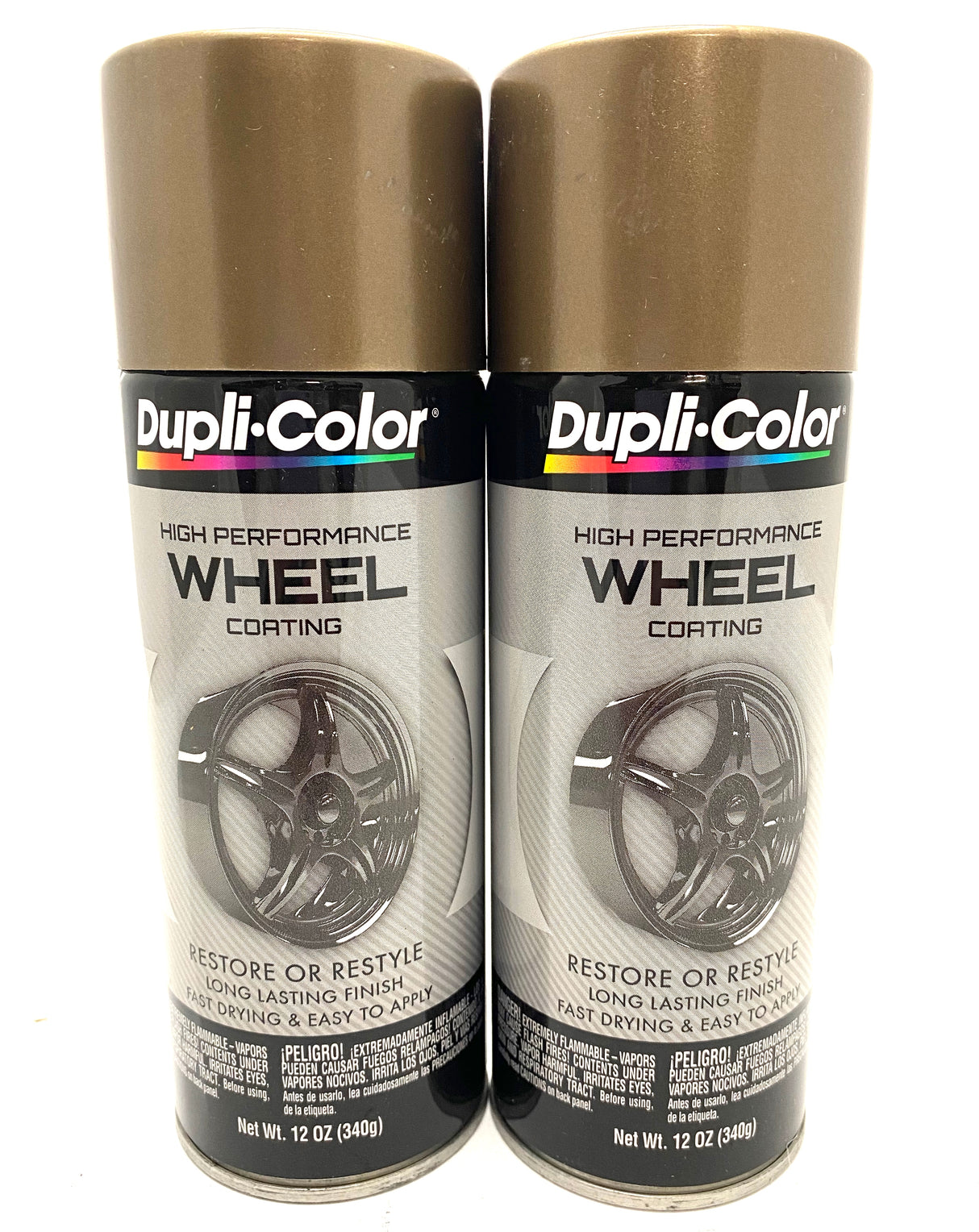 Duplicolor HWP105 - 2 Pack Wheel Coating Spray Paint Bronze - 12 oz –  Heintz Sales