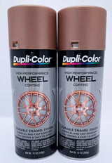 Duplicolor HWP109 - 2 Pack Wheel Coating Spray Paint Rose Gold - 12 oz