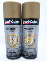 Duplicolor HWP111 - 2 Pack Wheel Coating Spray Paint Gold - 12 oz