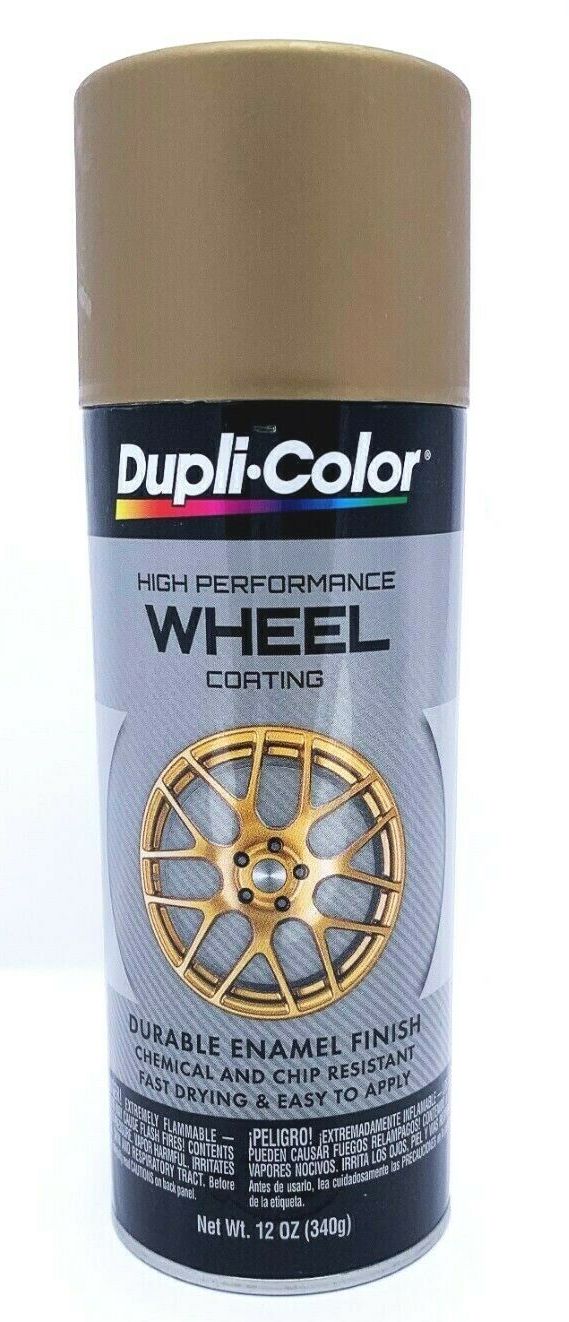 Duplicolor HWP111 Wheel Coating Spray Paint Gold - 12 oz – Heintz